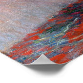 クロードモネブーケオブサンフラワー ポスター (角)