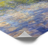 クロードモネポプラーズオンザエプテ ポスター (角)