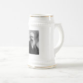 クロードモネポートレート写真 ビールジョッキ (正面右)