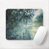 クロードモネモーニングオンザセーヌ マウスパッド (マウス)