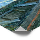 クロードモネラグレヌイレ ポスター (角)