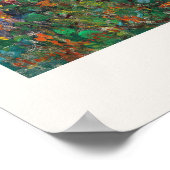 クロードモネランドスケープフラワーベッドアットヴェテウイルアート ポスター (角)