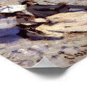 クロードモネレガッタアットサイント – アドレッセ ポスター (角)