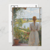 クロードモネヴィンテージはがき ポストカード (正面/裏面)