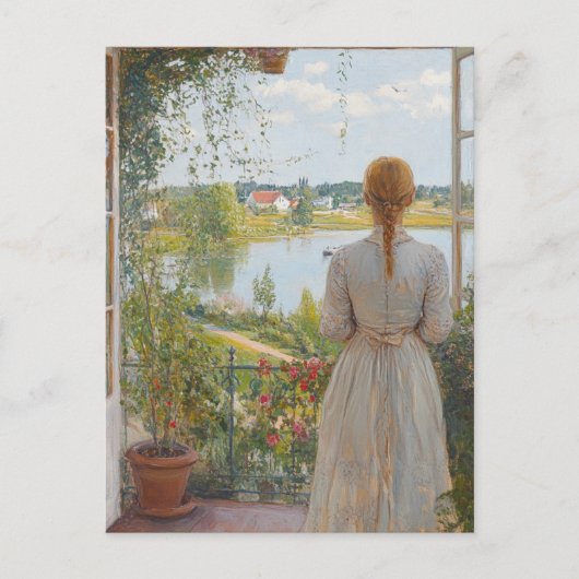 クロードモネヴィンテージはがき ポストカード (正面)