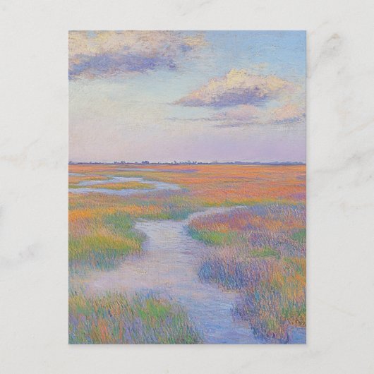 クロードモネヴィンテージはがき ポストカード (正面)