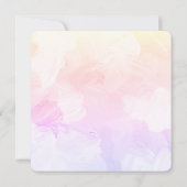 クロードモネヴィンテージ睡蓮ウェディングアクト カード (裏面)