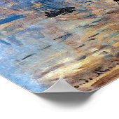 クロードモネ印象日の出ポスター ポスター (角)