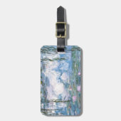 クロードモネ印象派ウォーターユリ絵画ズ ラゲッジタグ (正面縦)
