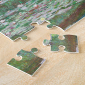 クロードモネ日本のフットブリッジ。印象主義 ジグソーパズル (側面)