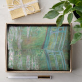 クロードモネ日本のフットブリッジ。印象主義 薄葉紙 (ギフト)