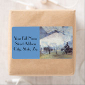 クロードモネ駅 ラベル (インサイチュ)