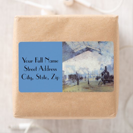 クロードモネ駅 ラベル (インサイチュ)