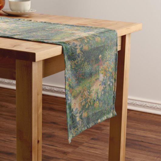 クロードモネ1895ヴィンテージインザガーデン ショートテーブルランナー (インサイチュ)