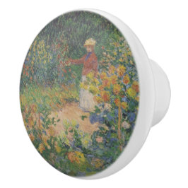 クロードモネ1895ヴィンテージインザガーデン セラミックノブ