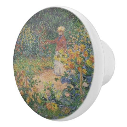 クロードモネ1895ヴィンテージインザガーデン セラミックノブ (右)