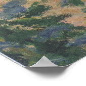 クロードモネ1895ヴィンテージインザガーデン ポスター (角)