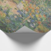 クロードモネ1895ヴィンテージインザガーデン ラッピングペーパー (角)