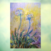 クロードモネ – アガパンサス ウィンドウサイン (シート3)