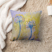 クロードモネ – アガパンサス クッション (ブランケット)