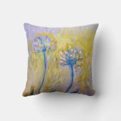 クロードモネ – アガパンサス クッション (裏面)