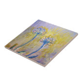 クロードモネ – アガパンサス タイル (側面)