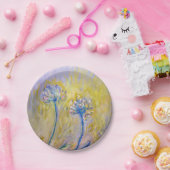 クロードモネ – アガパンサス ペーパープレート (パーティー)