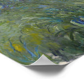 クロードモネ – アガパンサス ポスター (角)