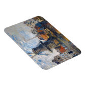 クロードモネ – アムステルダムの風車 マグネット (右側)