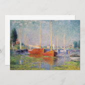 クロードモネ – アルジェンテウイル サンキューカード (正面/裏面)