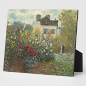 クロードモネ |アルゼンテウイルのアーティストガーデン フォトプラーク (側面)