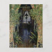 クロードモネ |アルゼンテウイルのフラットコーナー ポストカード (正面)