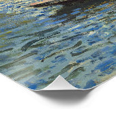 クロードモネ |アルゼンテウイルの橋 ポスター (コーナー)