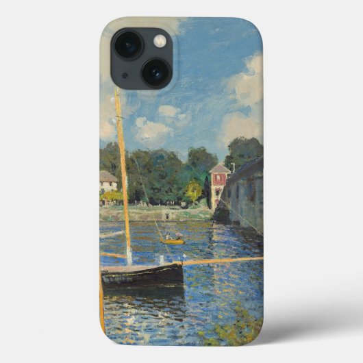 クロードモネ |アルゼンテウイルの橋 Case-Mate iPhoneケース (裏面)