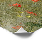 クロードモネ |アルゼンテウイル近郊の野生のケシ類 ポスター (コーナー)