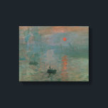 クロードモネ – インプレッション、サンライズ キャンバスプリント<br><div class="desc">インプレッション, Sunrise by Claude Monet, 1872.油のキャンバス</div>