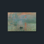 クロードモネ – インプレッション、サンライズ キャンバスプリント<br><div class="desc">インプレッション, Sunrise by Claude Monet, 1872.油のキャンバス</div>