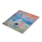 クロードモネ – インプレッション、サンライズ タイル (側面)