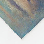 クロードモネ – インプレッション、サンライズ フリースブランケット (角)