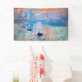 クロードモネ – インプレッション、サンライズ 横断幕 (インサイチュ)