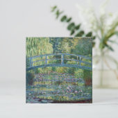 クロードモネ – ウォーターリリー池,グリーン調和 招待状 (スタンド正面)