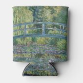 クロードモネ – ウォーターリリー池,グリーン調和 缶クーラー (正面)