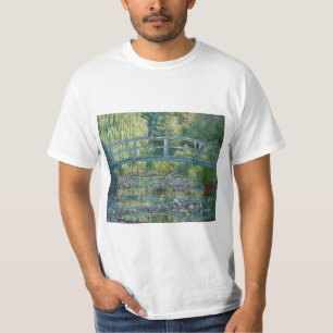 クロードモネ – ウォーターリリー池,グリーン調和 Tシャツ