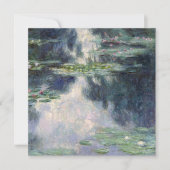 クロードモネ-ウォーターリリー, 1907 シーズンカード (正面)