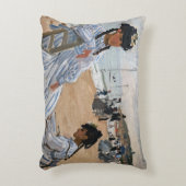 クロードモネ – オンビーチアットトルビル アクセントクッション (正面(垂直))