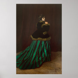 クロードモネ – カミーユ ポスター