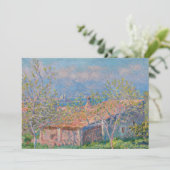 クロードモネ – ガーデナーズハウスアットアンティベス サンキューカード (スタンド正面)