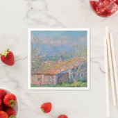 クロードモネ – ガーデナーズハウスアットアンティベス スタンダードカクテルナプキン (インサイチュ)