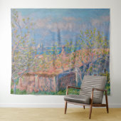 クロードモネ – ガーデナーズハウスアットアンティベス タペストリー (インサイチュ(横))