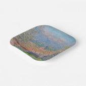 クロードモネ – ガーデナーズハウスアットアンティベス ペーパープレート (傾斜あり)